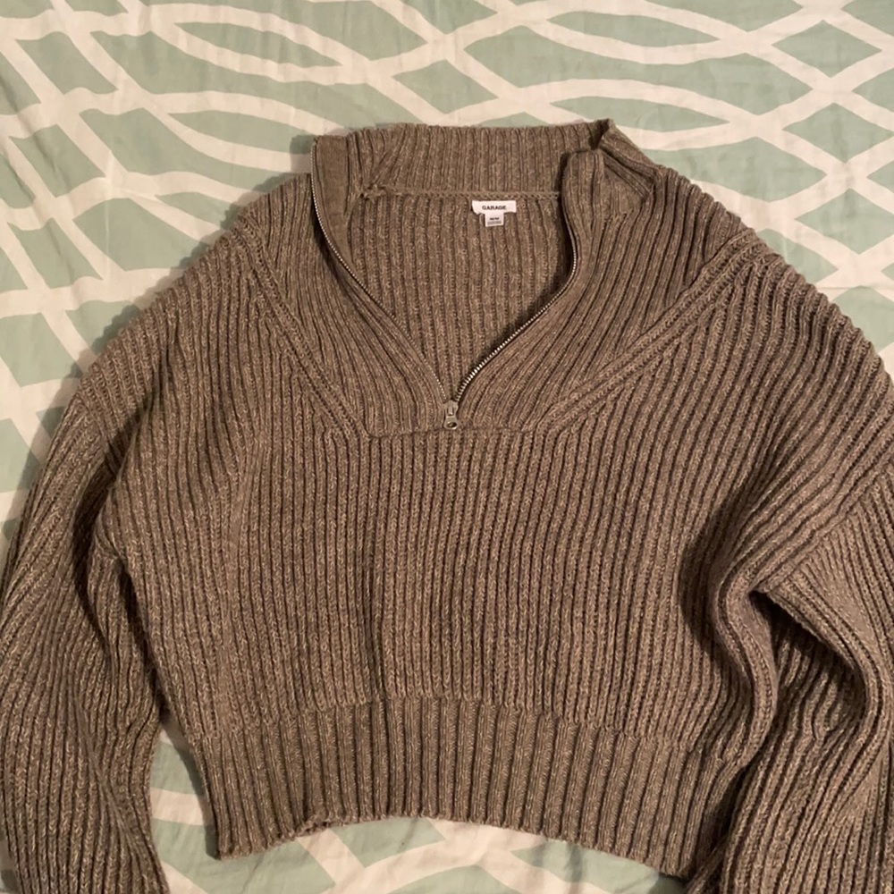 Garage sweater quarter zip